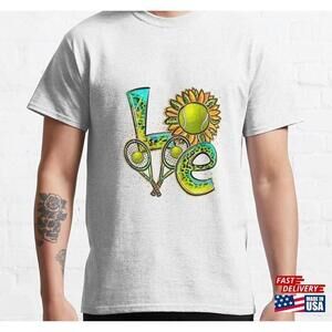 Tennis Love Classic Tshirt
